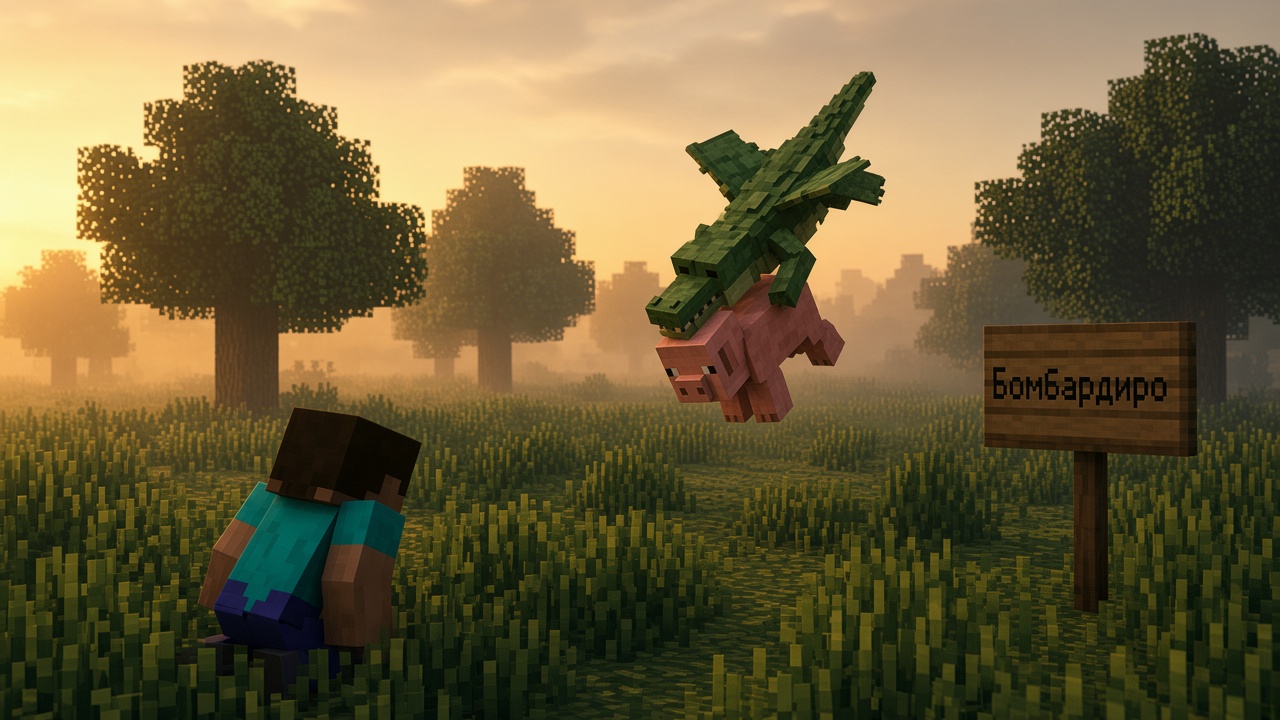 Бомбардиро мод Minecraft