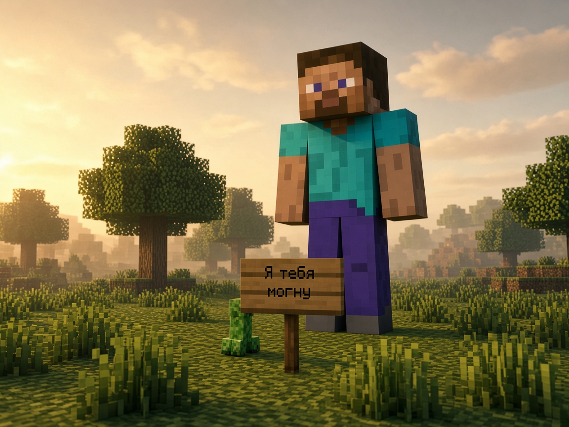 Я тебя Моggну!!! мод Minecraft