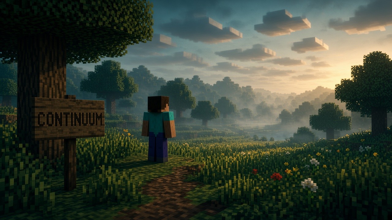 Continuum кряк шейдер Minecraft