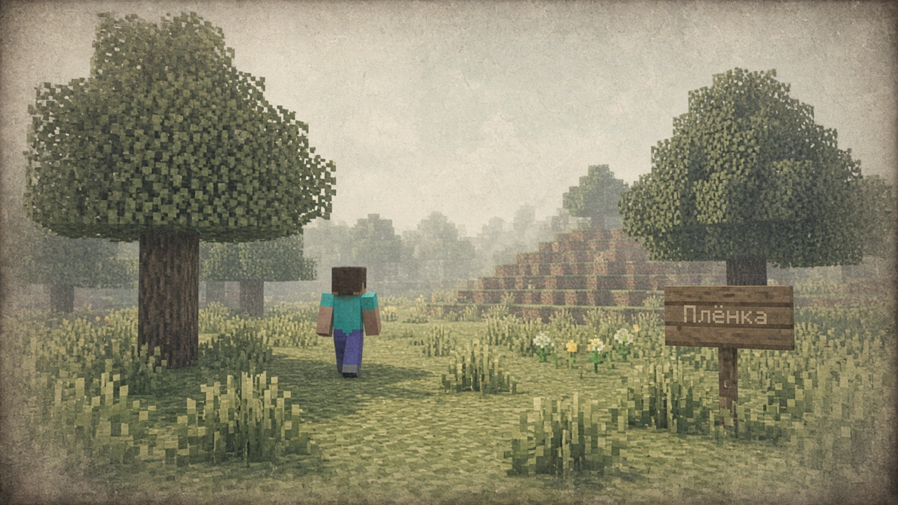 Плёнка шейдер Minecraft