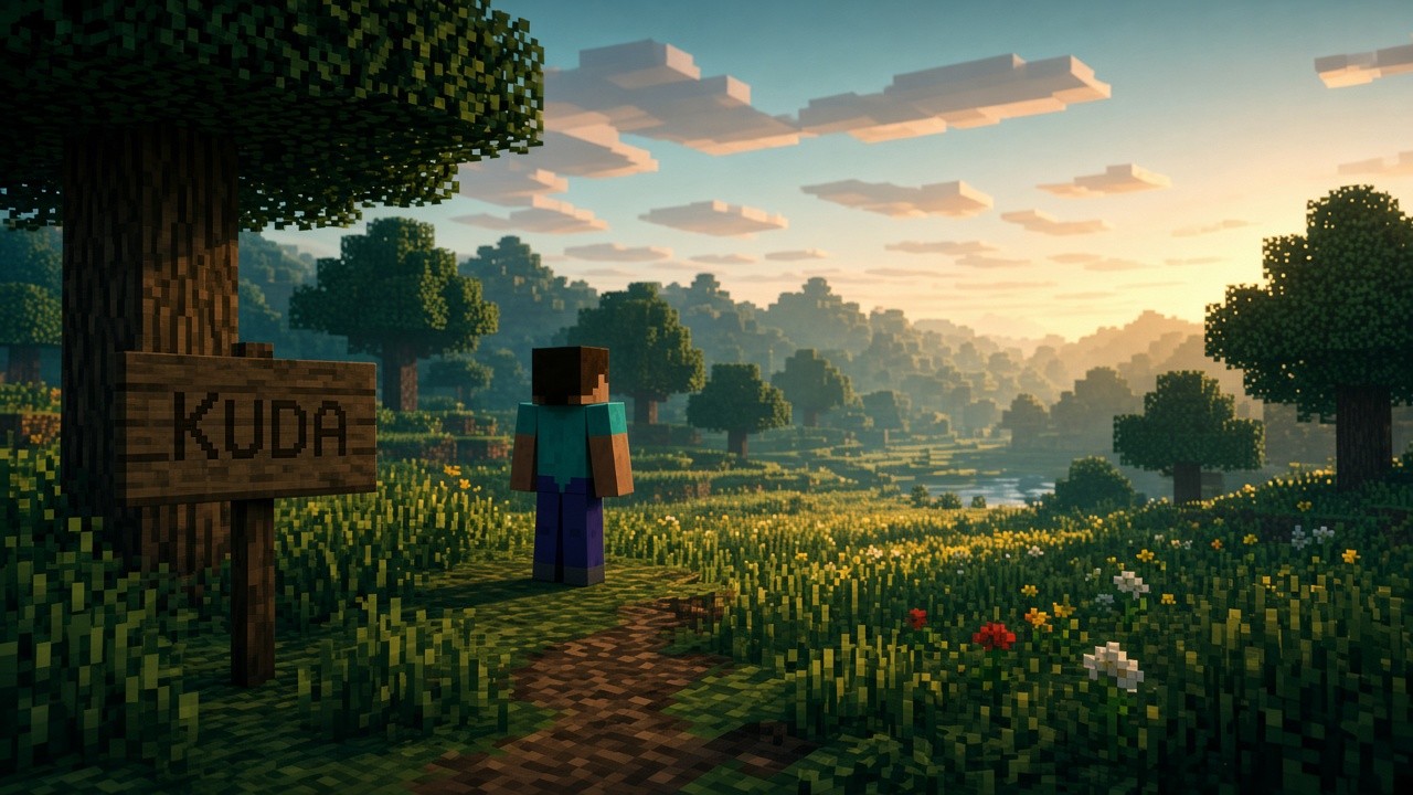 KUDA кряк шейдер Minecraft