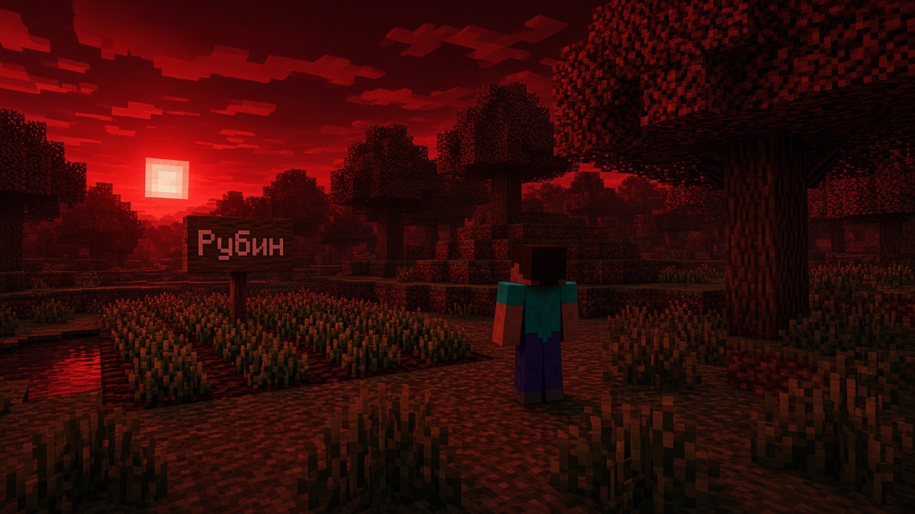 Рубин шейдер Minecraft
