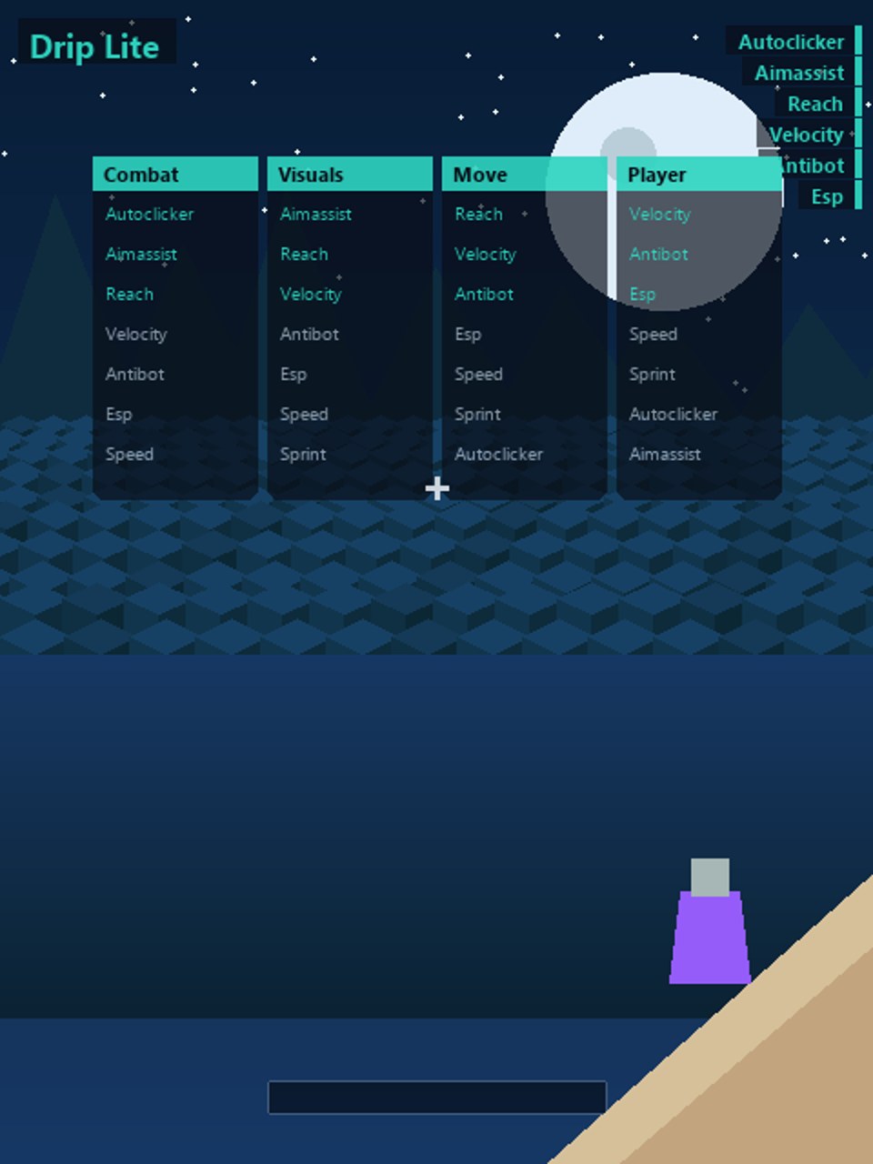 Drip Lite — чит клиент Minecraft