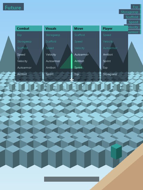 Future — чит клиент Minecraft